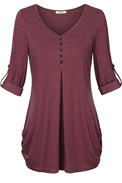timeson-womens-rolled-sleeve-tunic