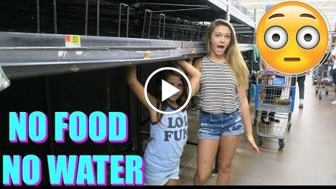 TRYING TO FIND FOOD FOR HURRICANE IRMA! BOARDING UP THE HOUSE! DAY 4