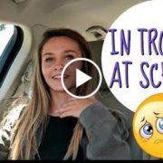 EMMA GETS IN TROUBLE IN SCHOOL! MARK TAKES OVER THE VLOG!