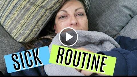 OUR FAMLIE’S SICK (FLU) ROUTINE! GIRLS MIGHT GO TO NEW SCHOOL?