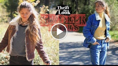 Unisex Stranger Things Outfits  Thrift The Look Ep.7