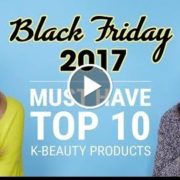Top 10 Korean Beauty Products for Black Friday  2017 Wishtrend Black Friday Sales!